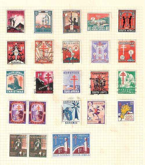 XMAS STAMPS SELECTION OF 23 DIFFERENT STAMPS VFU AND MM