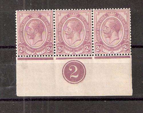 1913 KINGSHEAD  2d BOTTOM  UMM CONTROL PAIR