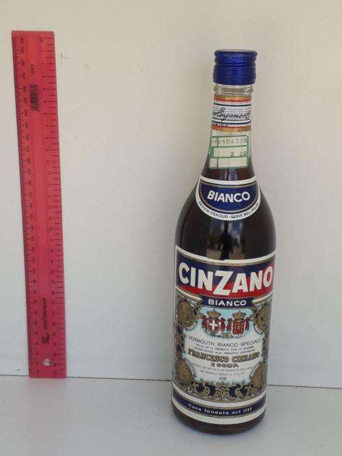 BIANCO CINZANO SEALED COLLECTORS ITEM !!!