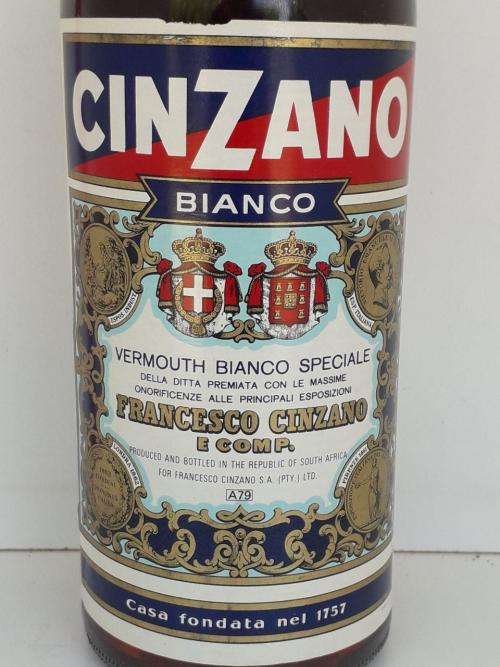 BIANCO CINZANO SEALED COLLECTORS ITEM !!!