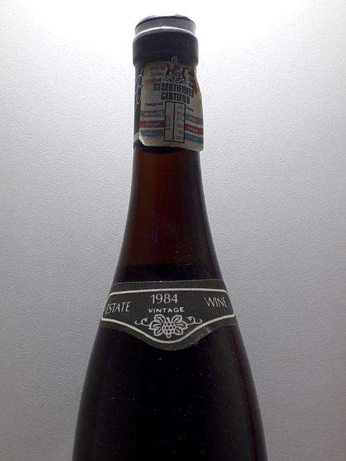 CERTIFIED BACKSVERG ESTATE WINE KERNER 750ML BOTTLE WOW A SPECTACULAR COLLECTORS ITEM!!