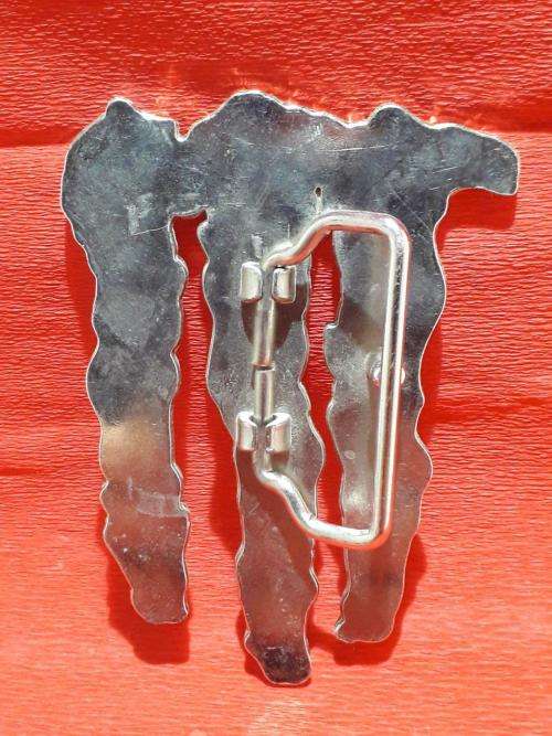 x 3 belt buckles