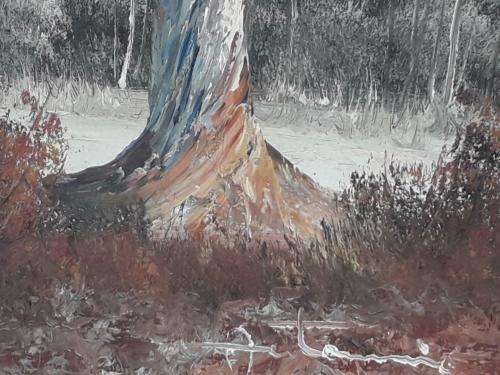 CANT MAKE OUT ARTIST NAME !! STUNNING HUGE STILL LIFE!!!!!!!!!!!!!!!!!!!!!!!!! PAINTING NAME TAMMY?