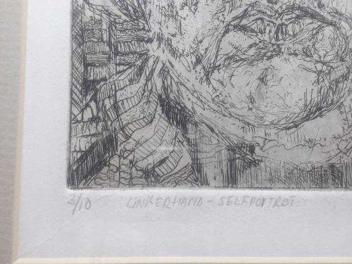 LIMITED EDITION 3/10 Anja Pieters DRAWING IN A STUNNING FRAME !