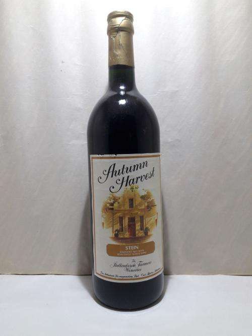 AUTUMN HARVEST STEIN WHITE WINE SEALED BOTTLE UP FOR GRABS