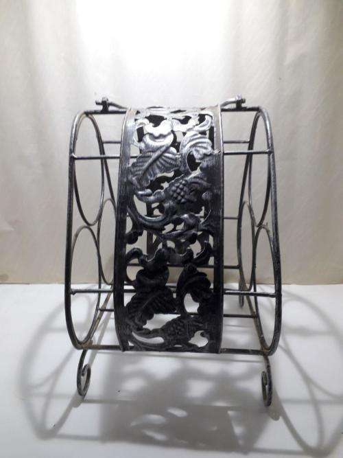 X1 WINE RACK UP FOR GRABS , HOLDS 3 BOTTLES !