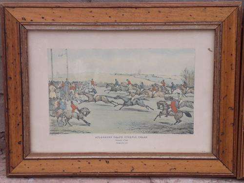 100%SCARCE AND EXTREMELY RARE PRINTS By (W. ALKEN DEL) IN LATE 18th century FRAMES 1901 F