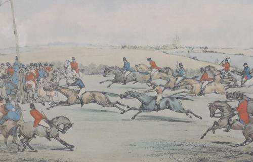 100%SCARCE AND EXTREMELY RARE PRINTS By (W. ALKEN DEL) IN LATE 18th century FRAMES 1901 F