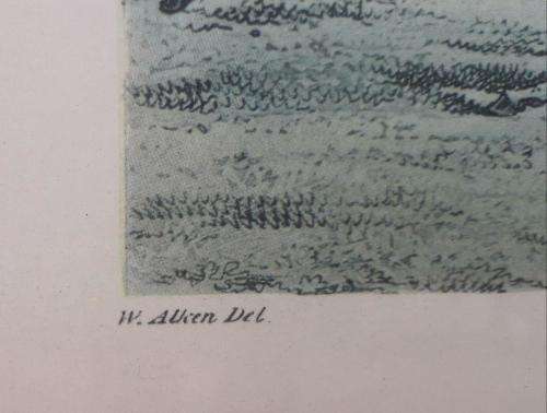 100%SCARCE AND EXTREMELY RARE PRINTS By (W. ALKEN DEL) IN LATE 18th century FRAMES 1901 F
