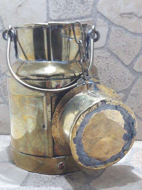 THE GOLDEN  MEDIUM MILK JUG UP FOR GRABS- AWESOME CONDITION!