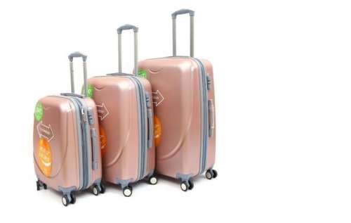 blue star 3pcs luggage set