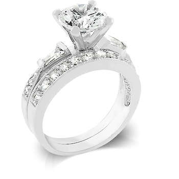 White Wedding bridal set