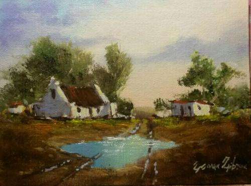 Farm House by George Gibson