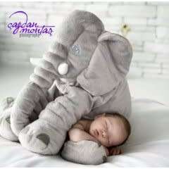 Medium Baby Toy Elephant Pillow Plush