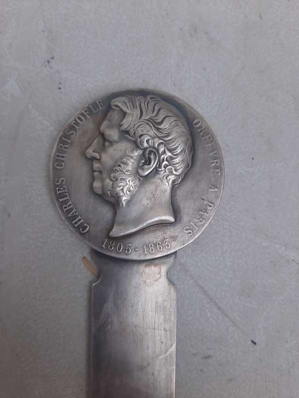 Charles christopher 1805-1863 letter opener
