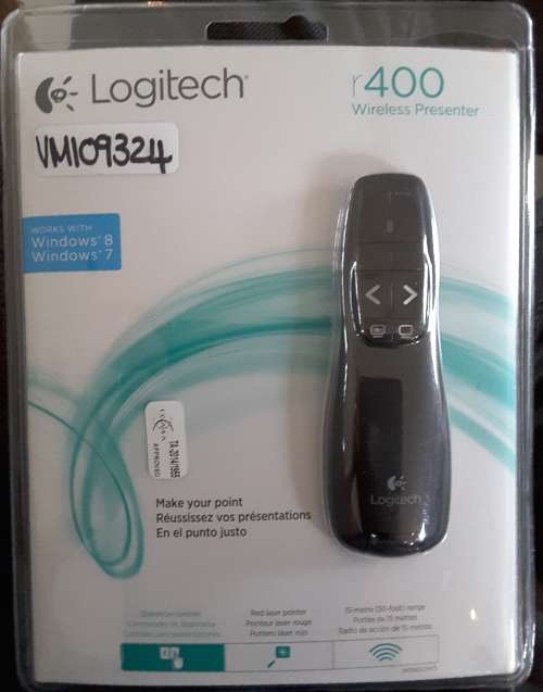 LOGITECH R400 WIRELESS PRESENTER - BRAND NEW - SEALED