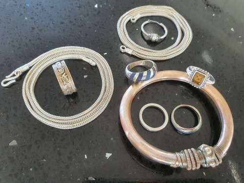 SILVER LOT FROM OMAN & INDIA