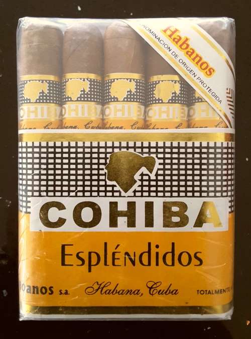 5 x 5 Cuban COHIBA EsplÉNdidos - Sealed Cube