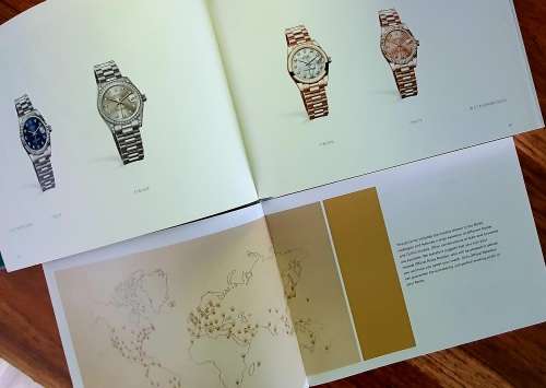 ROLEX BOOKLET - HARD COVER WITH 211 PAGES - BRAND NEW CONDITION + 2017 - 2018 PRICELIST