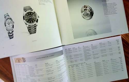 ROLEX BOOKLET - HARD COVER WITH 211 PAGES - BRAND NEW CONDITION + 2017 - 2018 PRICELIST