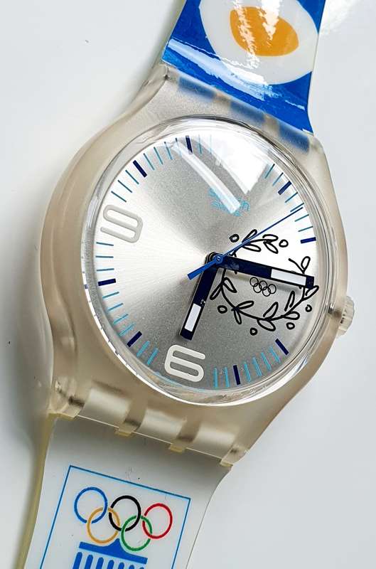 2004 VINTAGE XL SWATCH - ATHENS OLYMPIC GAMES - TOP NOTCH CONDITION!!