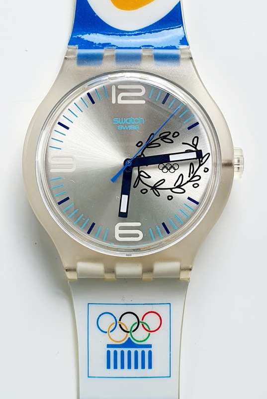 2004 VINTAGE XL SWATCH - ATHENS OLYMPIC GAMES - TOP NOTCH CONDITION!!