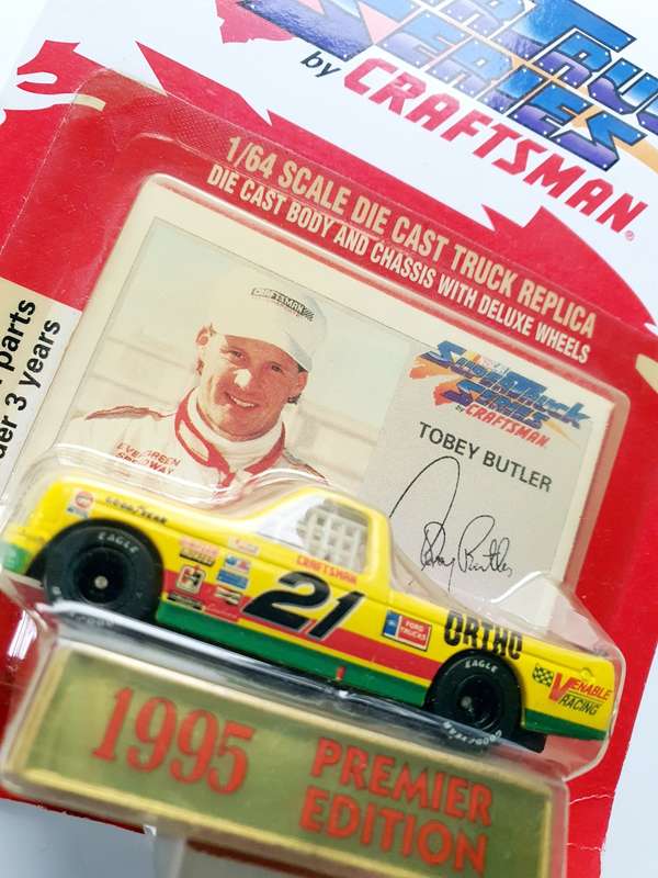 1995 PREMIER EDITION - RACING CHAMPIONS - NASCAR SUPERTRUCK SERIES - 1/64 DIE CADT TRUCK - RARE PIEC