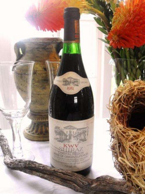 ***1981 KWV SHIRAZ***