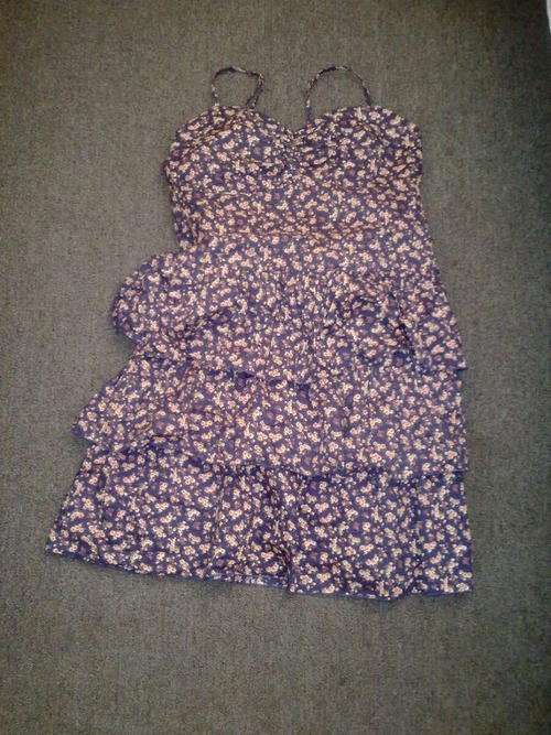 Old khakhi dress
