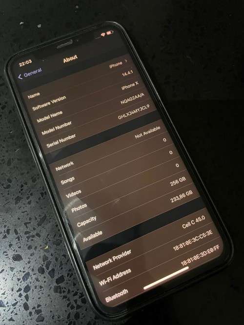 iPhone X - 256GB