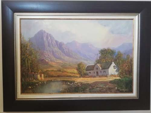 Original old master Gabriel de Jongh oil on board. 600mmX900mm