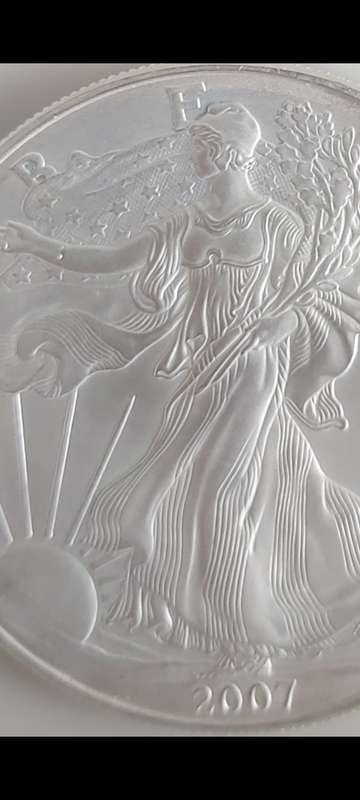 2007 1OZ 999 SILVER EAGLE!
