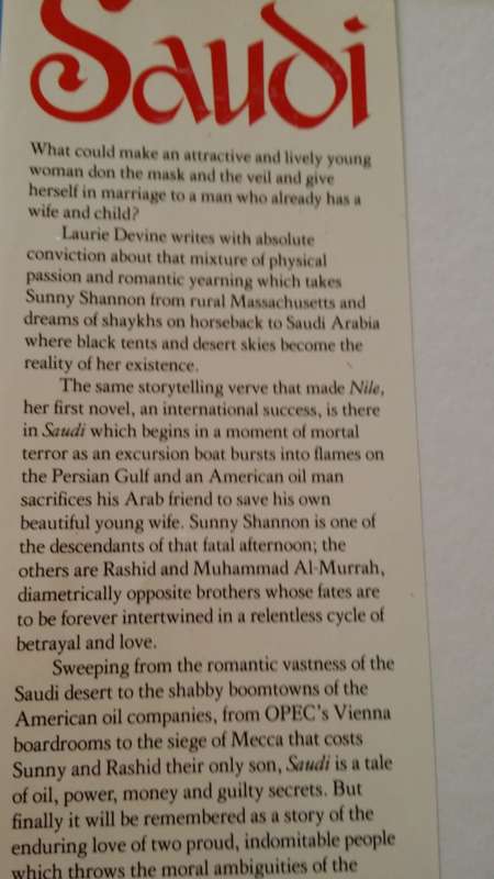BOOKS - Saudi - Laurie Devin