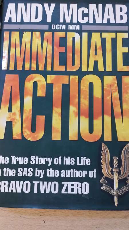 BOOKS - Immediate Action - Andy McNab