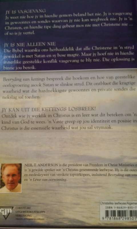 BOOKS Bevryding van Kettings - Neil T Anderson