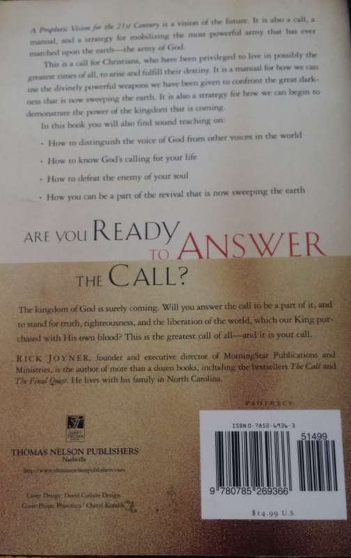 BOOKS - A Prophetic Vision for the 21 st Century - Rick Joyner