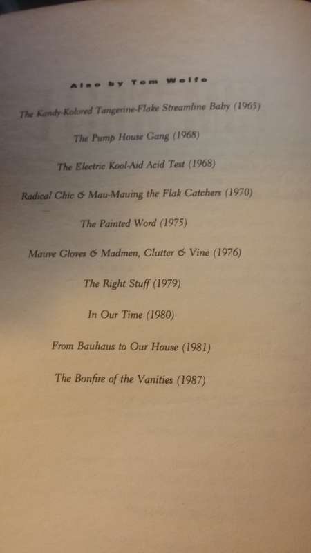 BOOKS - A Man in Full by Tom Wolfe