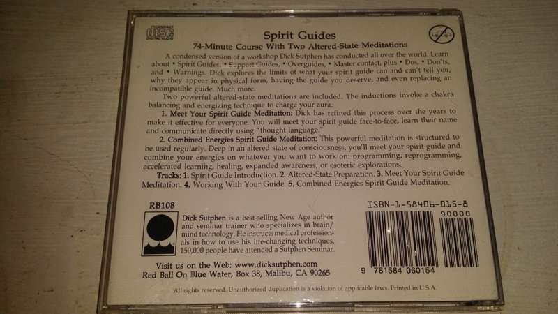 Spirit Guides 74 minute Course by Dick Sutphen