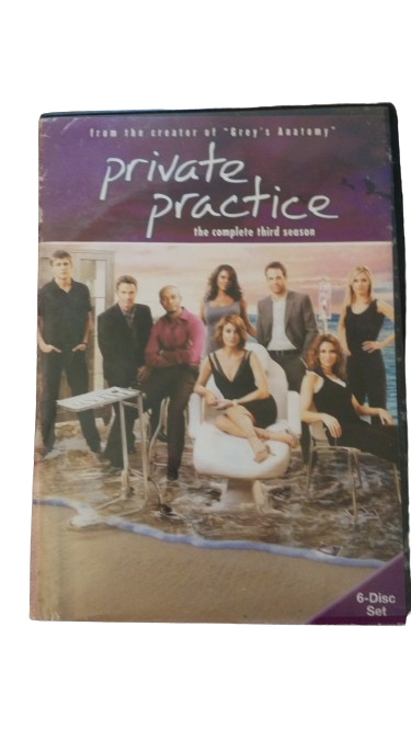 DVD MOVIE - Private Practice the complete third season 6 disc set