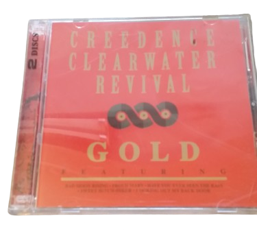 CD Music -  Creedence Clearwater Revival  Gold 2 disc