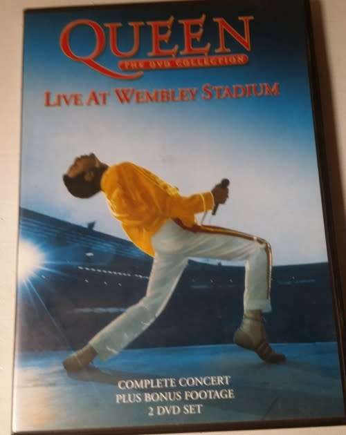 DVD -   queen live at wembley stadium