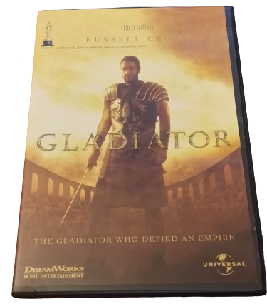 DVD -   Gladiator  Russel Crowe