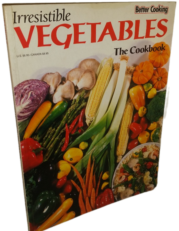 BOOKS SALE - Irresistible Vegetables the cookbook