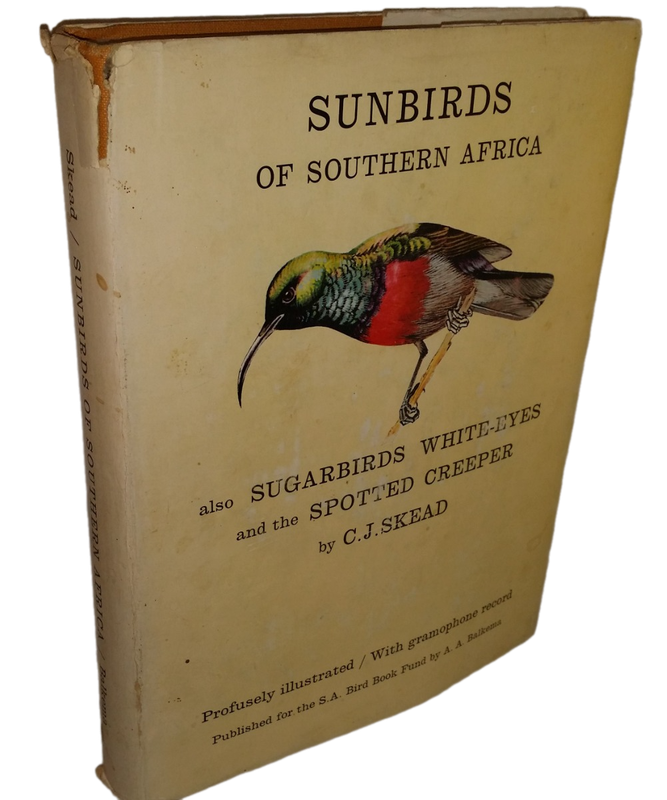 books -   Sunbirds of Southern Africa with vinyl record 1976