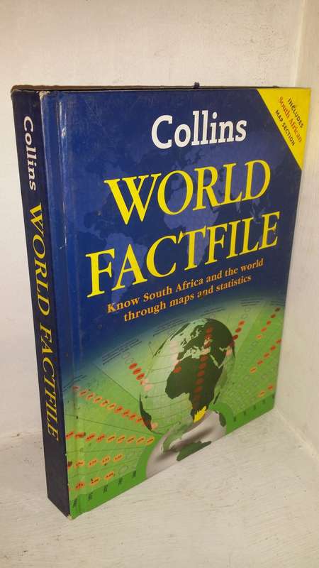 BOOKS -   The world factfile , know South Africa and the world , maps and statistics