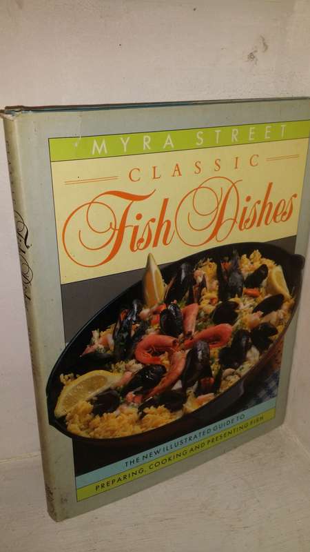 BOOKS  -Fish Dishes cookbook  illustrated
