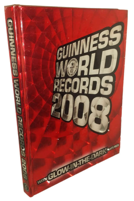 BOOKS -  Guinness World Records 2008 With glow in the dark features