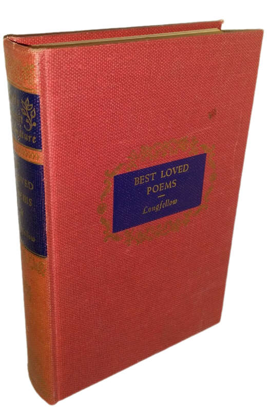 BOOKS -   Best Loved Poems - Longfellow -  Worlds best Literature