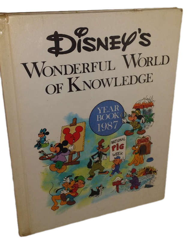BOOKS - Disney`s Wonderful World of Knowledge ,   Year Book 1987