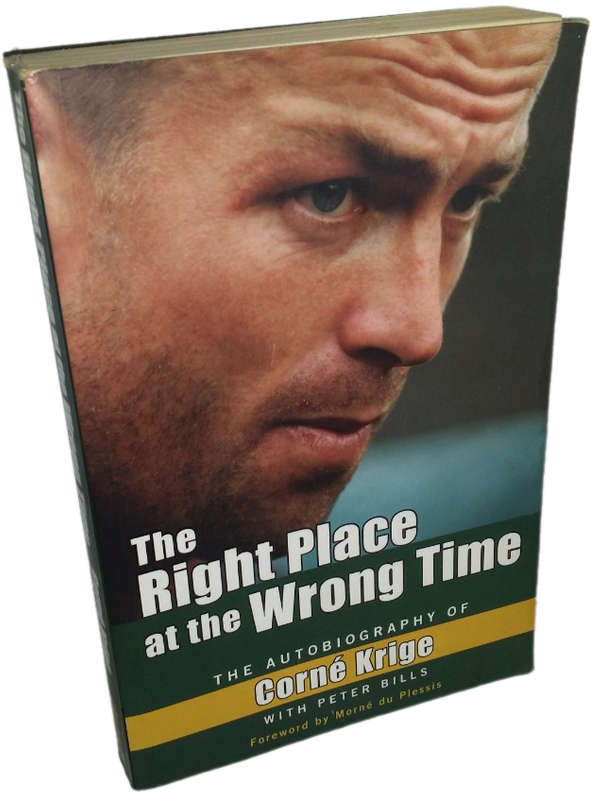 BOOKS -   The Right Place the wrong Time - Corne Krige
